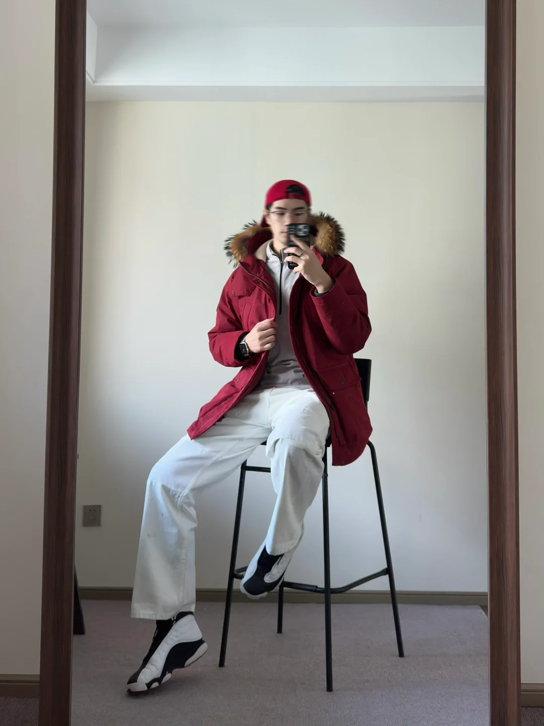 ootd 冬日新衣｜红色显白贵气更耐看！