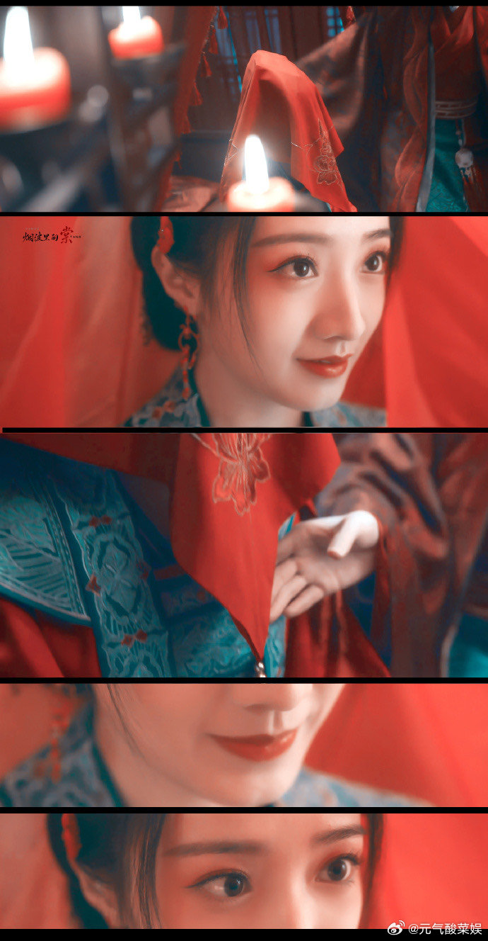 #穆念慈大婚割发断情# 割发，不仅是身体上的疼痛，更是心灵上的解脱。穆念慈的这一