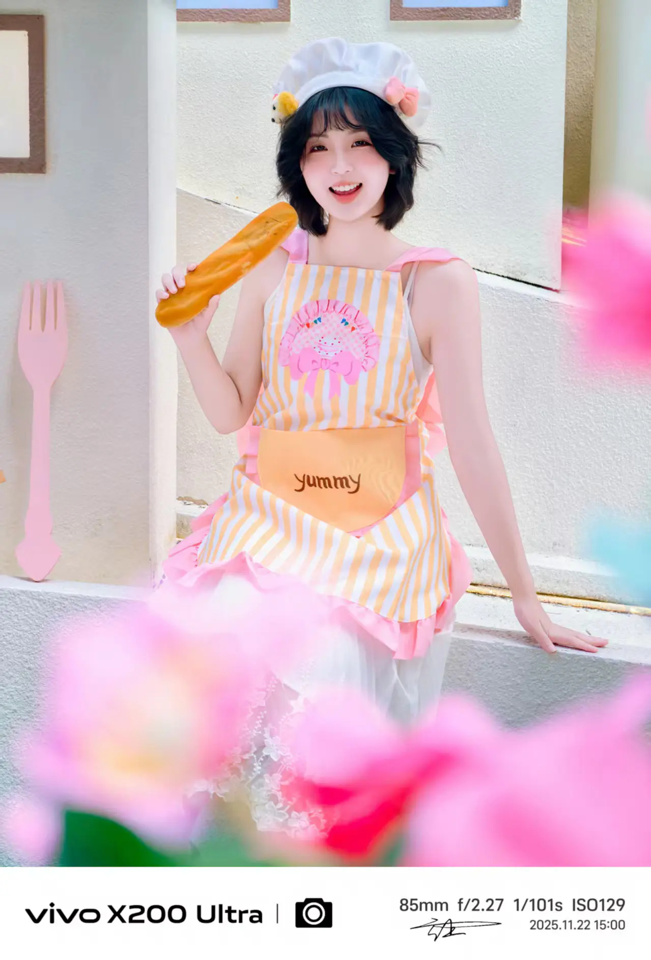 这画面也太可爱了吧！vivo X200 Ultra 拍的！用 85mm 焦段、f