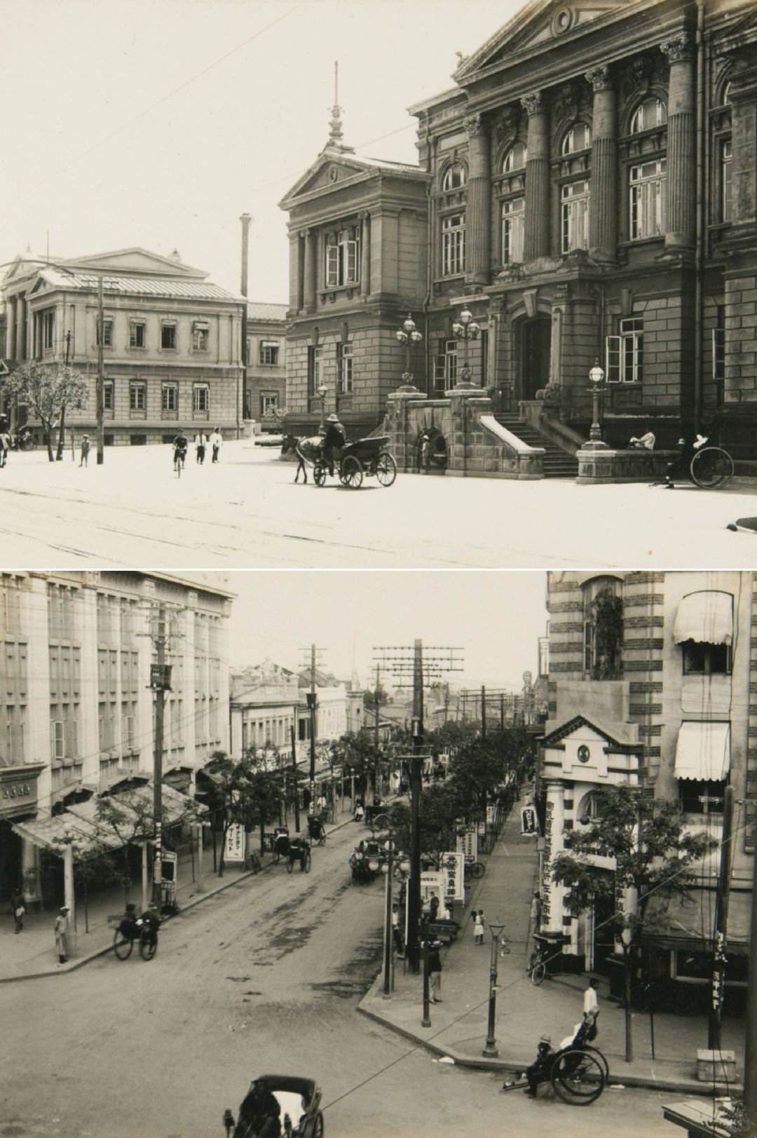 1924年大连老照片：百年前的建筑与东北百姓