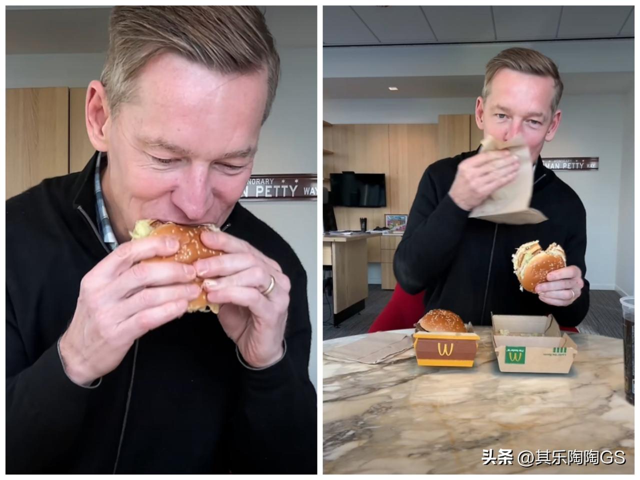 头一次这么认真的看一个男人吃饭，你是不是觉得我是被他的长相所吸引，错，错，错，网