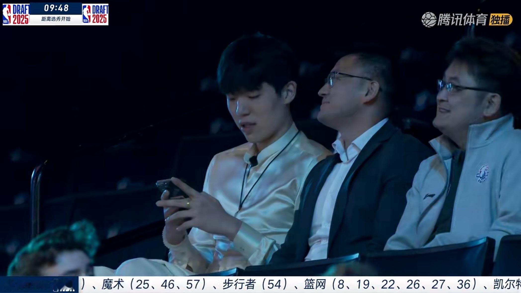 杨瀚森加油被NBA选中这是一定的就看是今天还是明天了💪NBA选秀大会 ​​​
