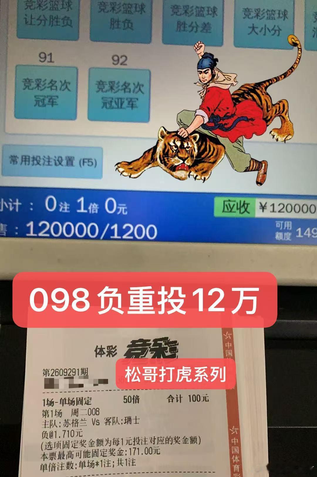 足球[超话]竞彩足球推荐竞彩足球 松哥打虎还有小幸运系列 ​​​