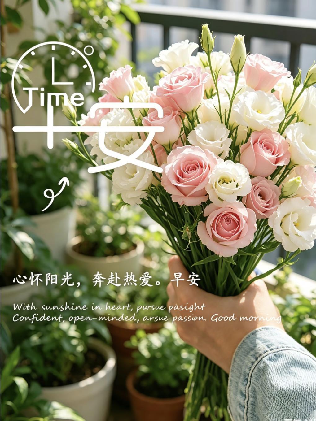 早上好呀!
偶尔的摆烂，或许才是生活，
闭嘴，微笑，既简单又高级，
尽心就好，允