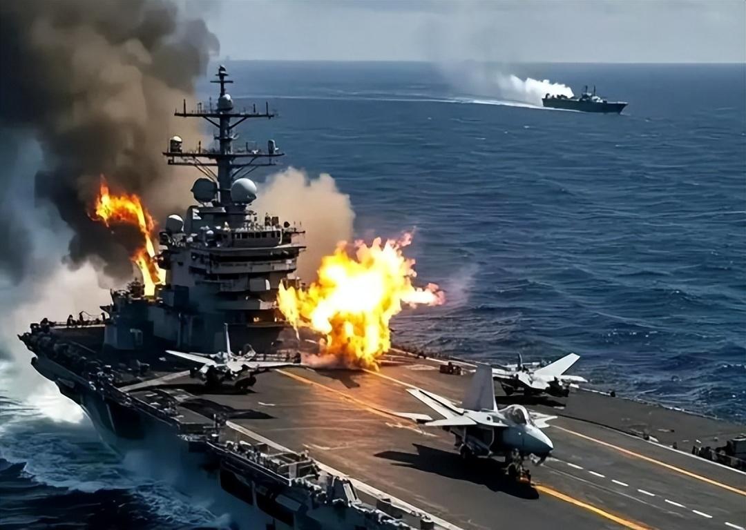 从速胜梦变持久战！伊朗无人机直击美军航母，特朗普四处求援，以总理面临下台危机
