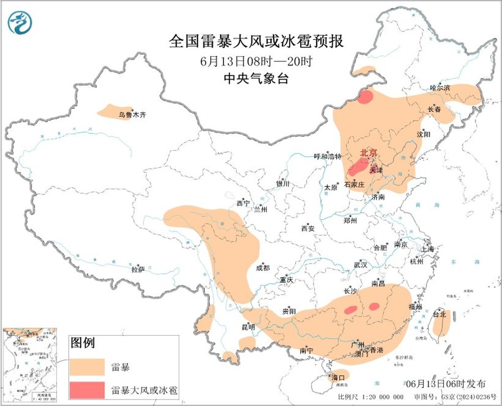 短时强降水+雷暴大风+冰雹，山东北部将迎强对流天气