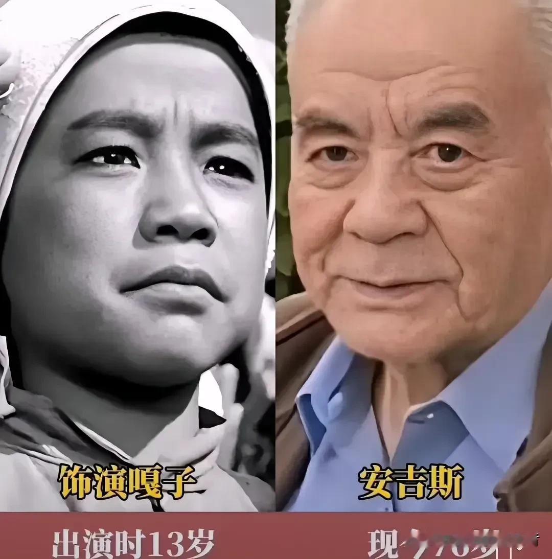 《小兵张嘎》今昔对比，一帧胶片装满几代人的童年。
一张今昔对照图，瞬间勾起藏在心