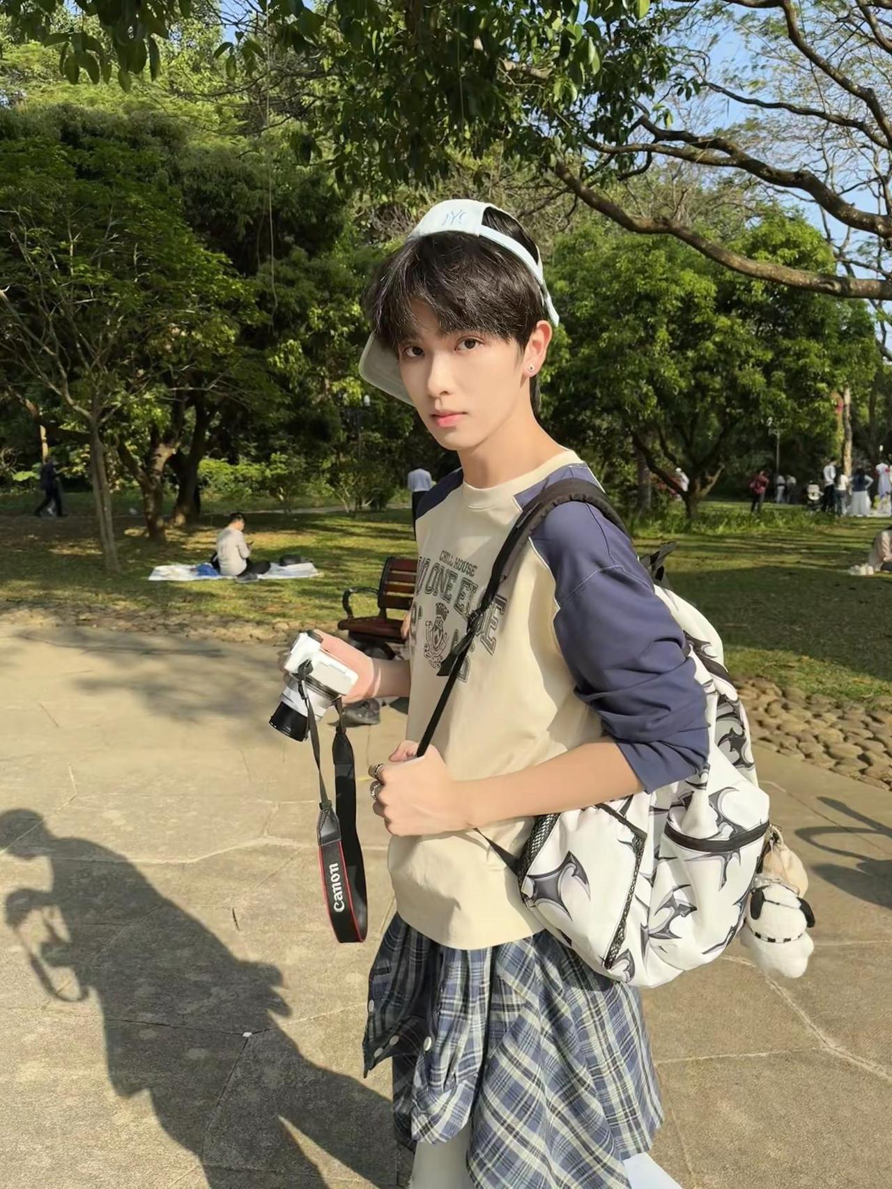 记住这是我们的约定。今天穿什么 少年感 春日穿搭