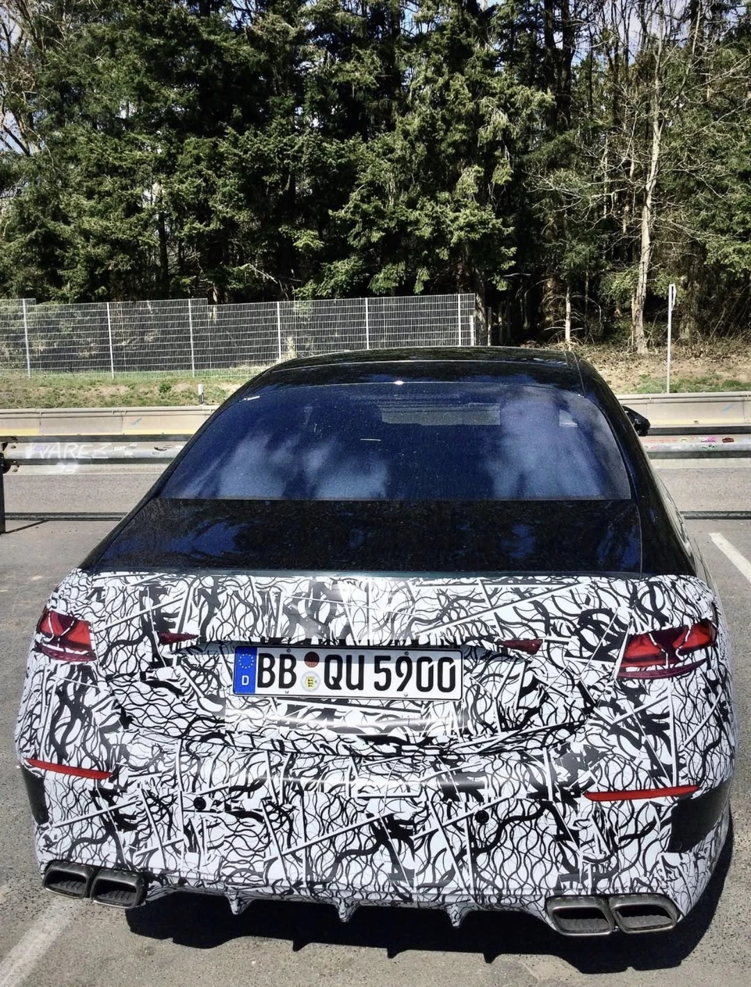2027 Mercedes AMG S 63谍照