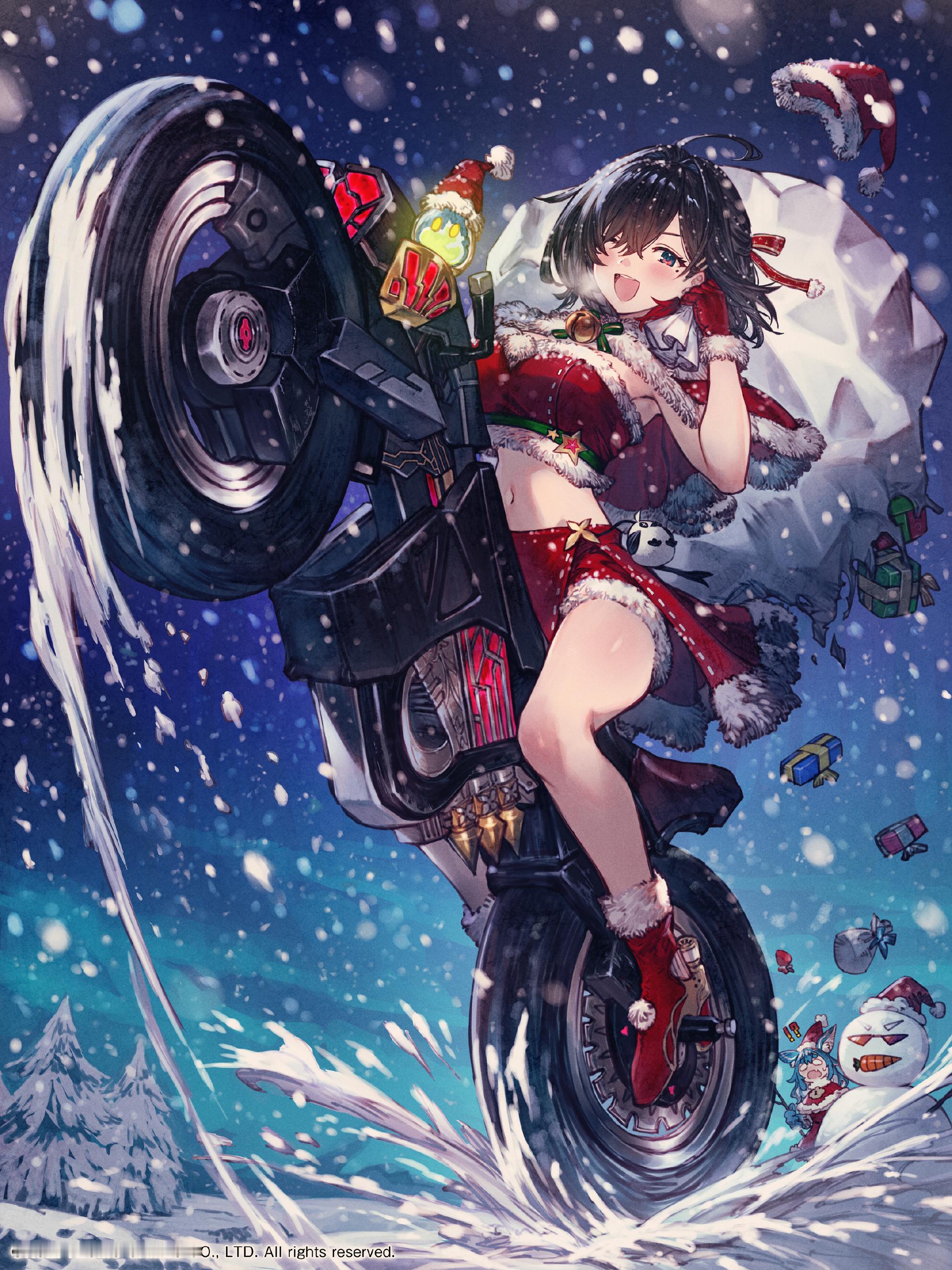《优米雅的炼金工房》圣诞贺图 