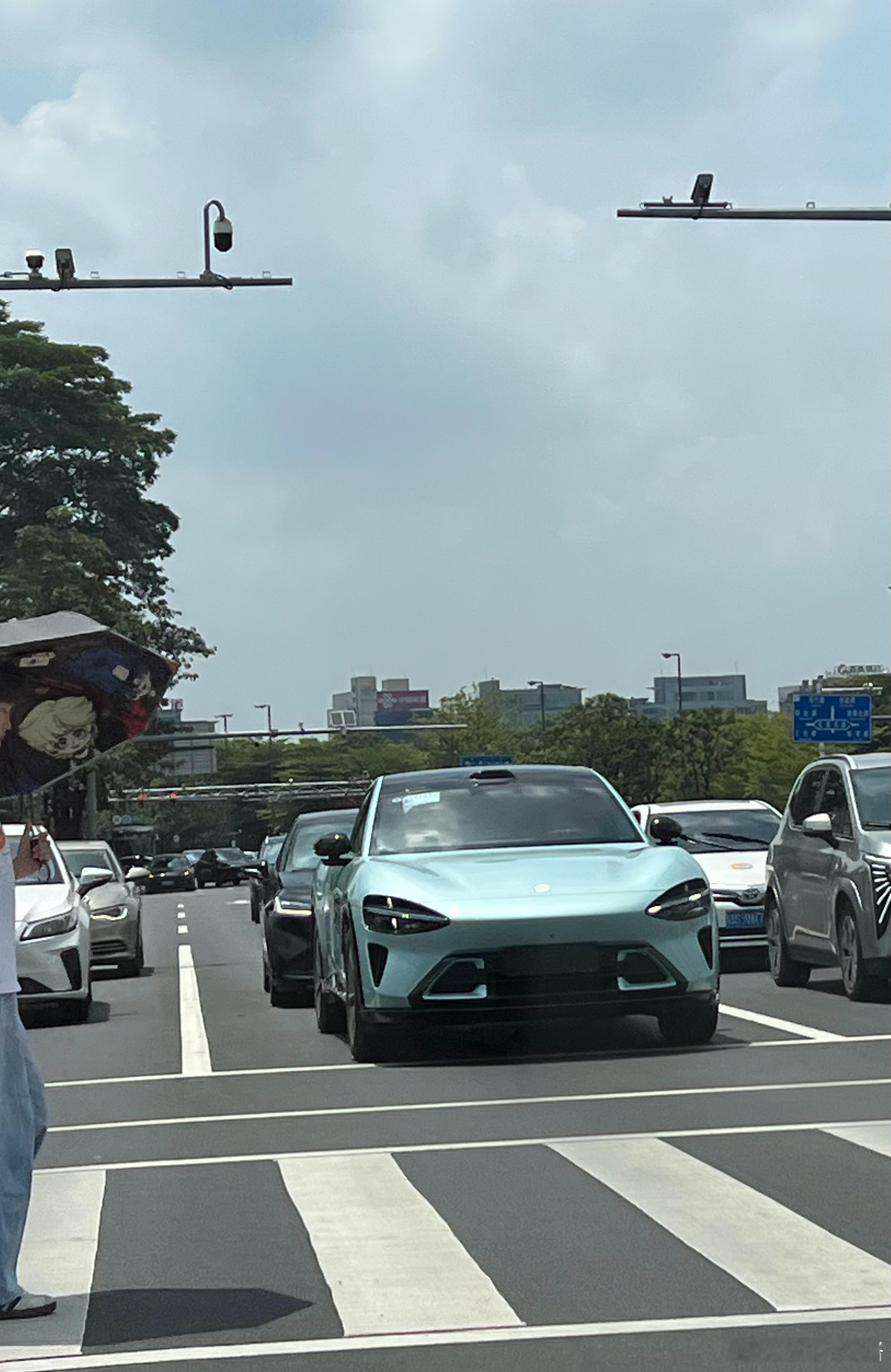 第一次见到野生小米YU7大v聊车小米yu7 ​​​