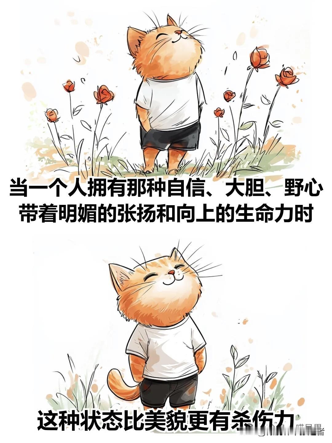 治愈漫画 I 人在什么时候最有魅力？治愈系图漫画 漫画治愈时刻 日常治愈漫画