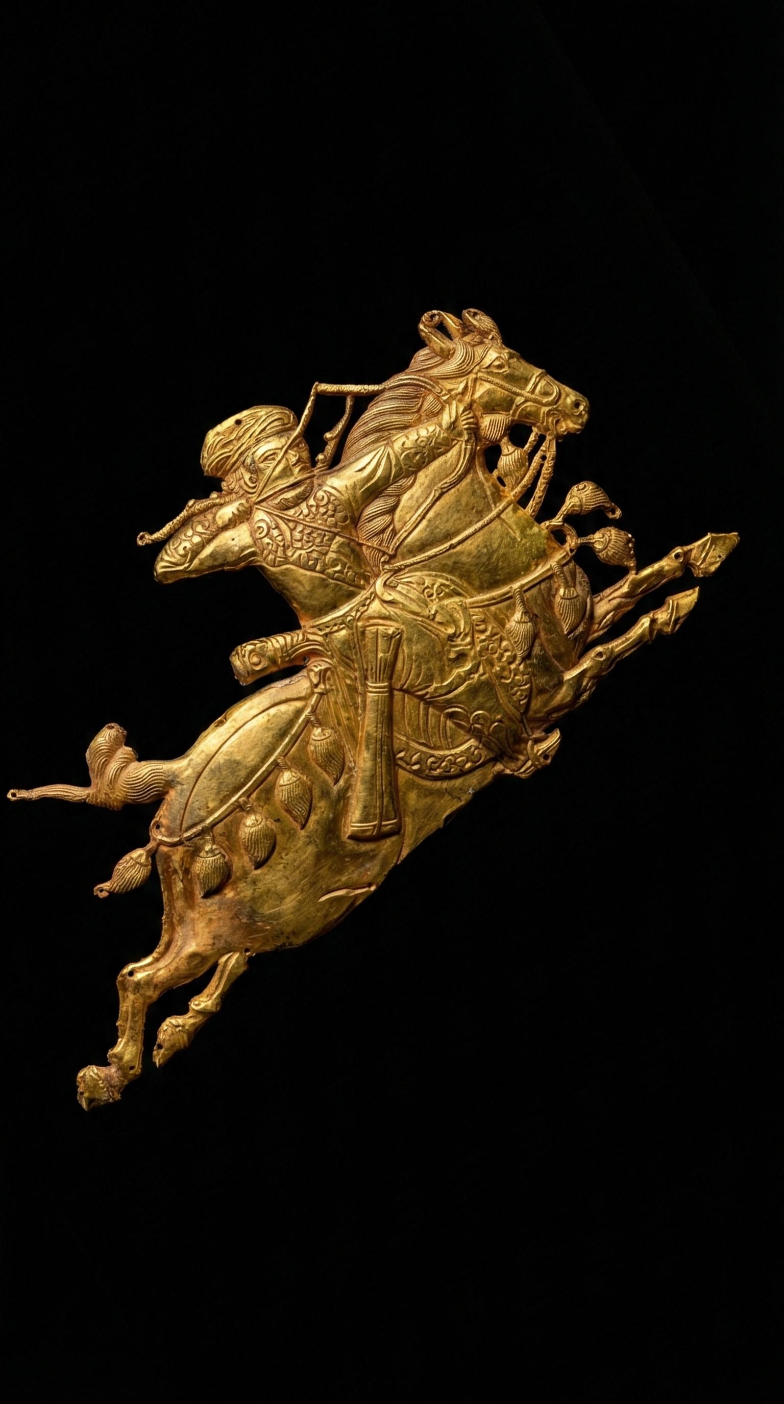 雪域挽弓 | 黄金加速度。🌊春风得意马蹄疾  黄金不再冷冽，而化作除...