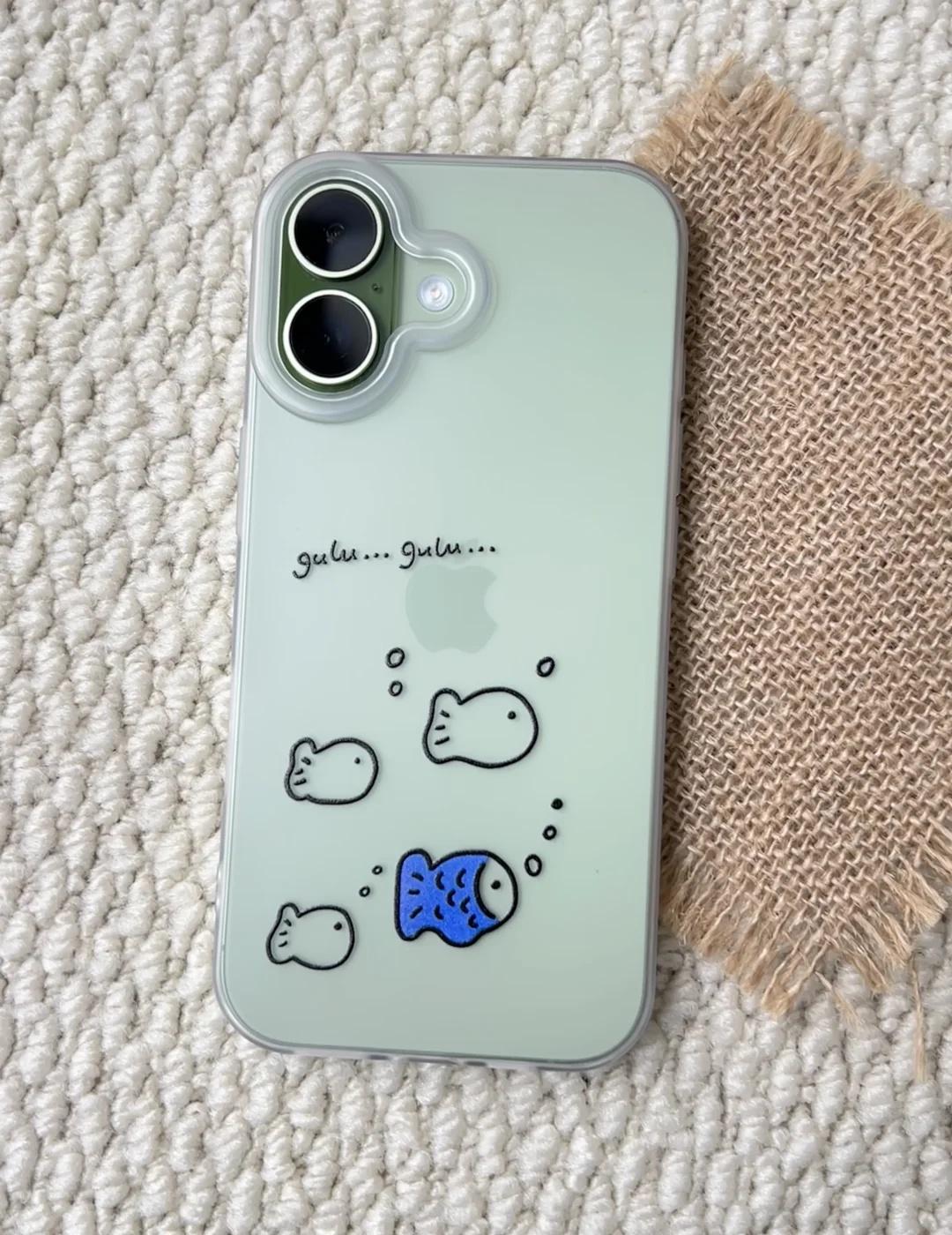 iPhone17壳分享｜小鱼小鱼快游
手机壳安利 手机壳分享 个性手机壳推荐iP