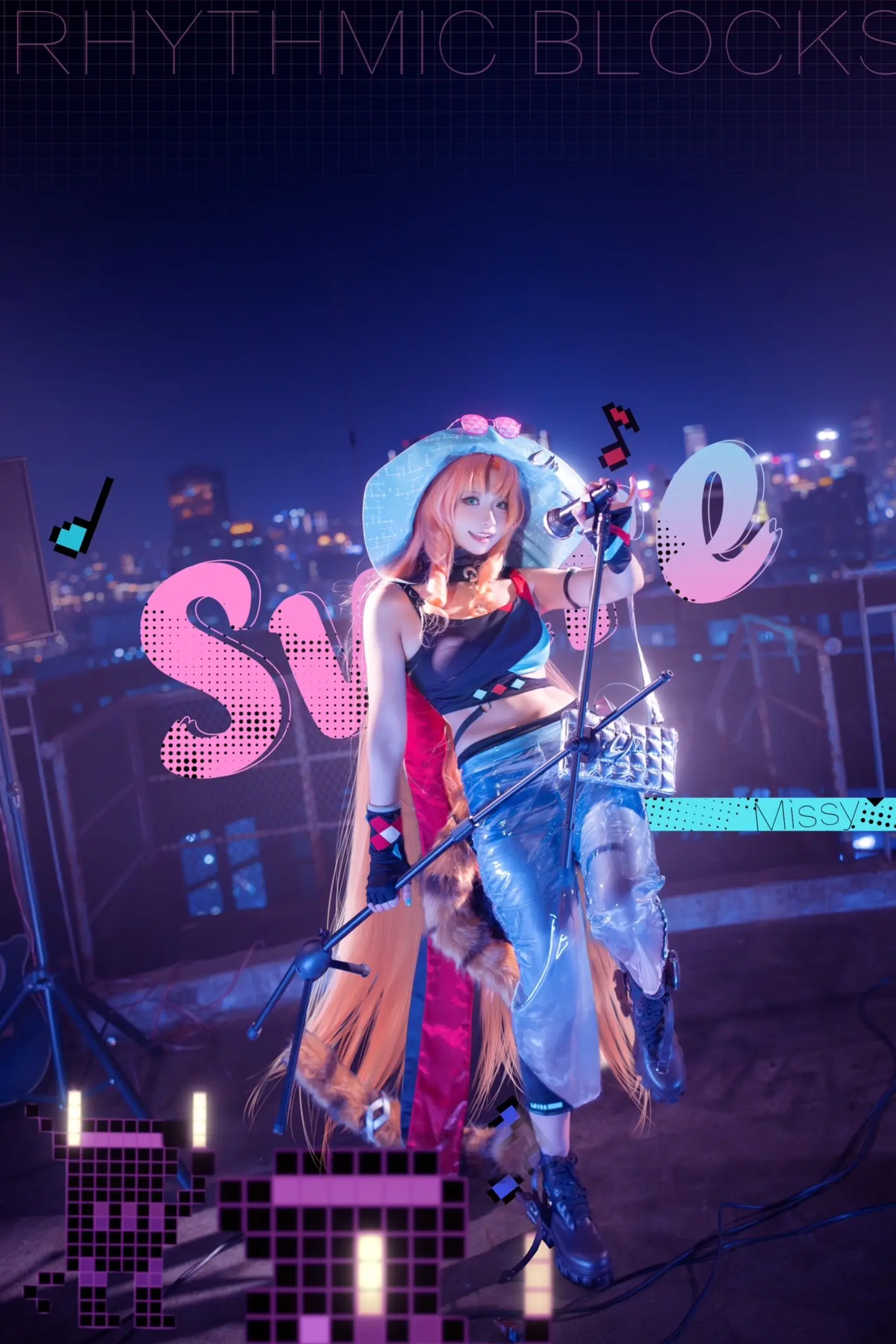 起猛了！看到诗怀雅开live了！//律动方格 - 琳琅诗怀雅 COSPLAY