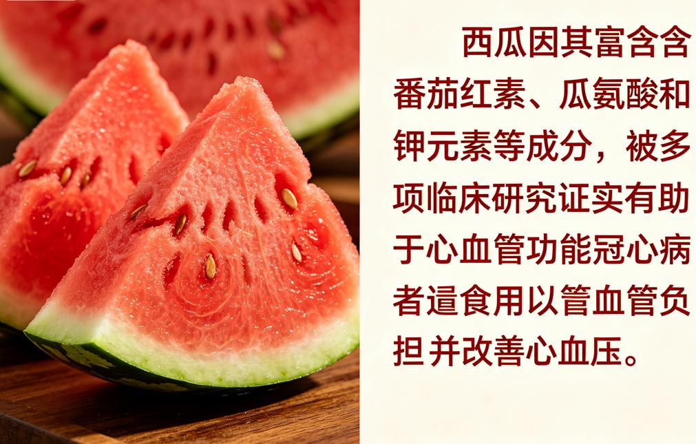 “你每年夏天吃掉的那几百斤西瓜，到底是在养心还是在毁心？”
《欧洲营养学杂志》追