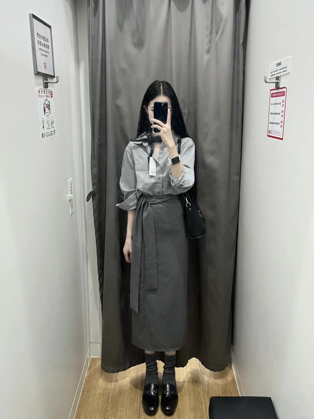 优衣库竟又出拉夫劳伦??✒️89绑带裙收腰显瘦绝了～