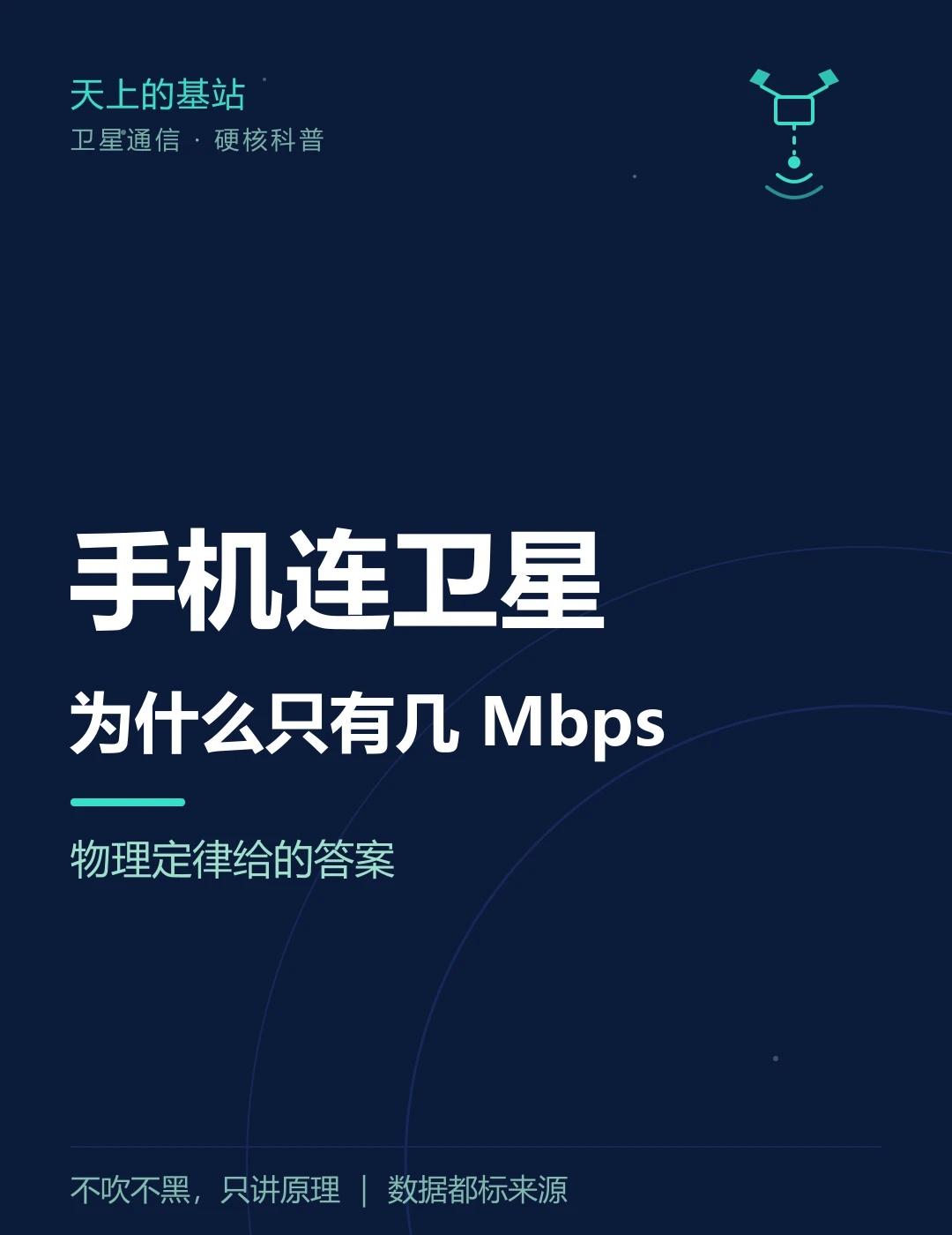 手机连卫星，为什么只有几 Mbps
📢 本笔记为 AI 辅助创作整理，事实与数