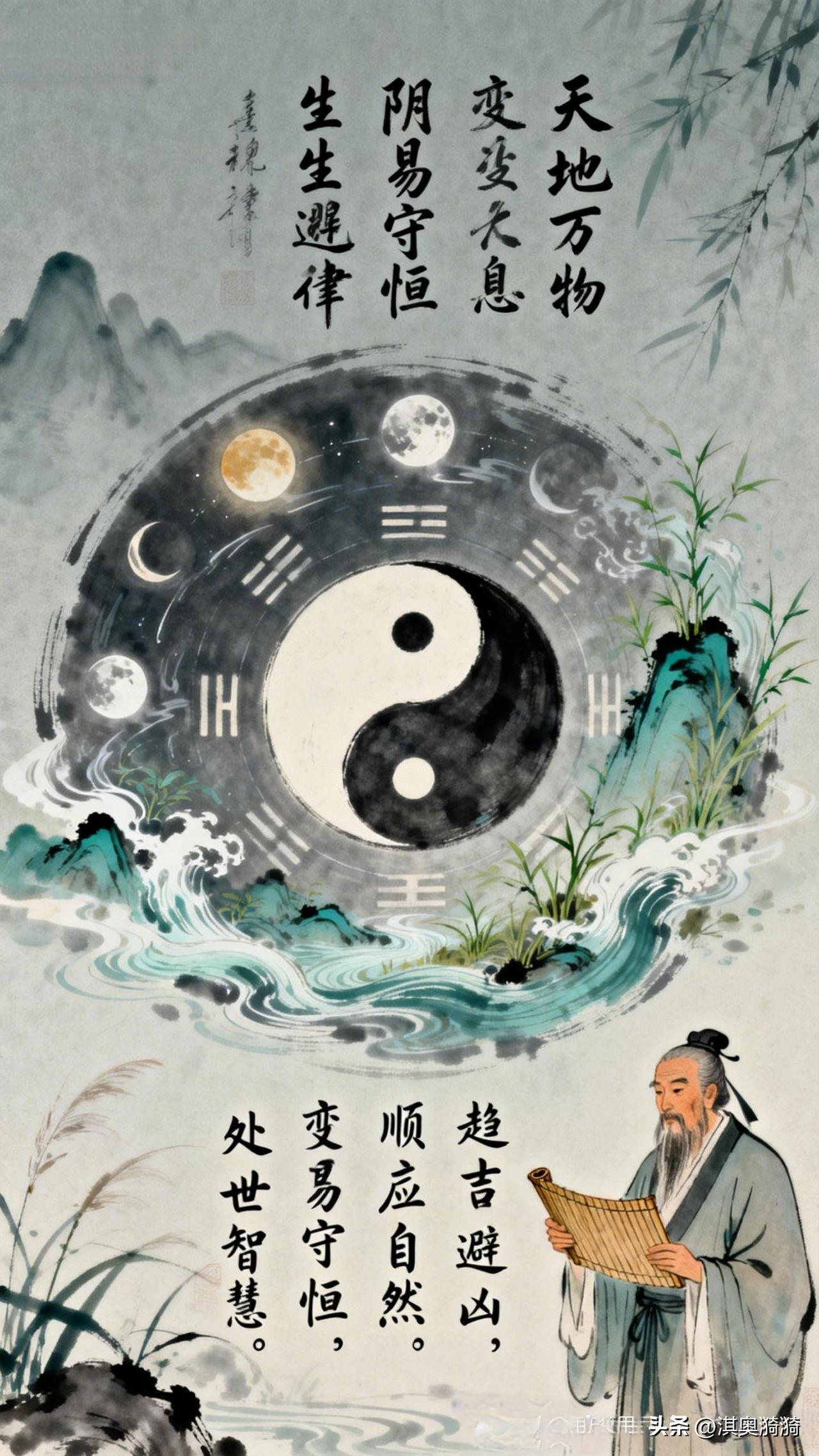 《天行一卦开，未济万古流》

乾元开篇势如虹，六十四象各不同。
首言人可胜苍穹，