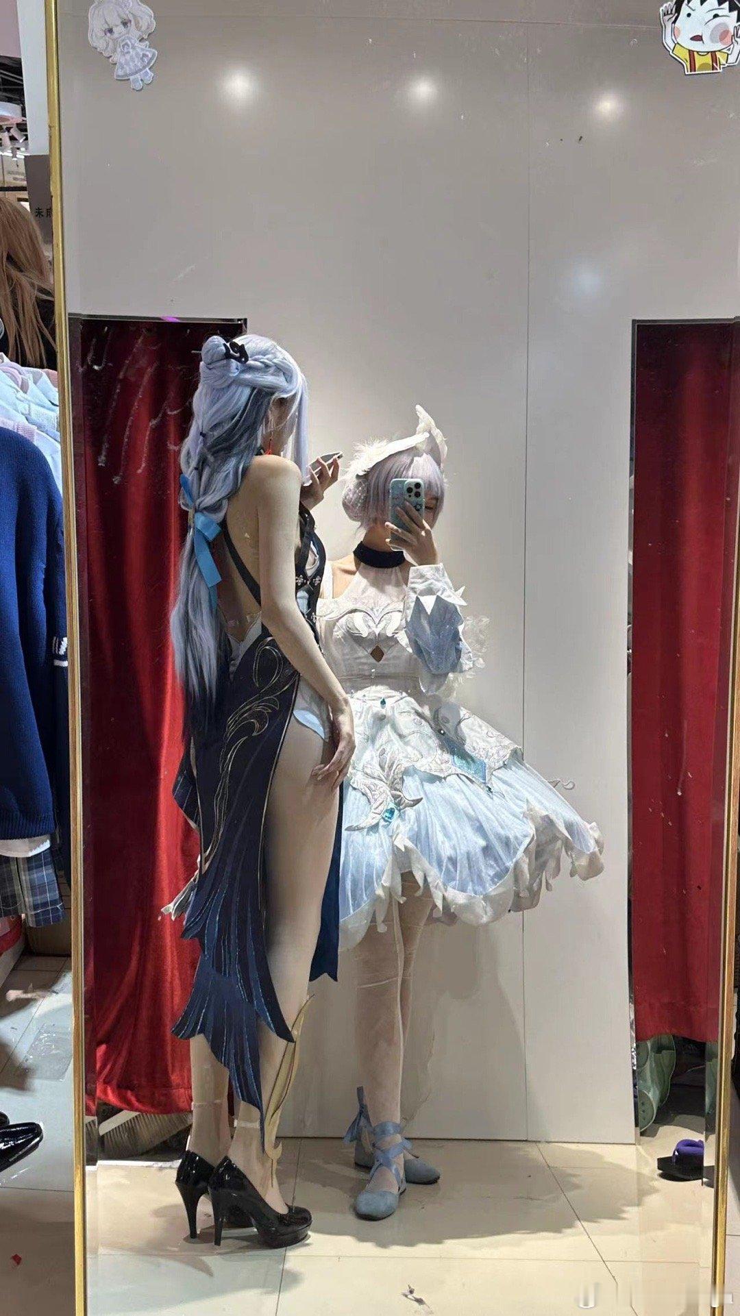 我像个巨人#突破次元壁##申鹤cos##冷花幽露##原神海灯节快乐##cospl