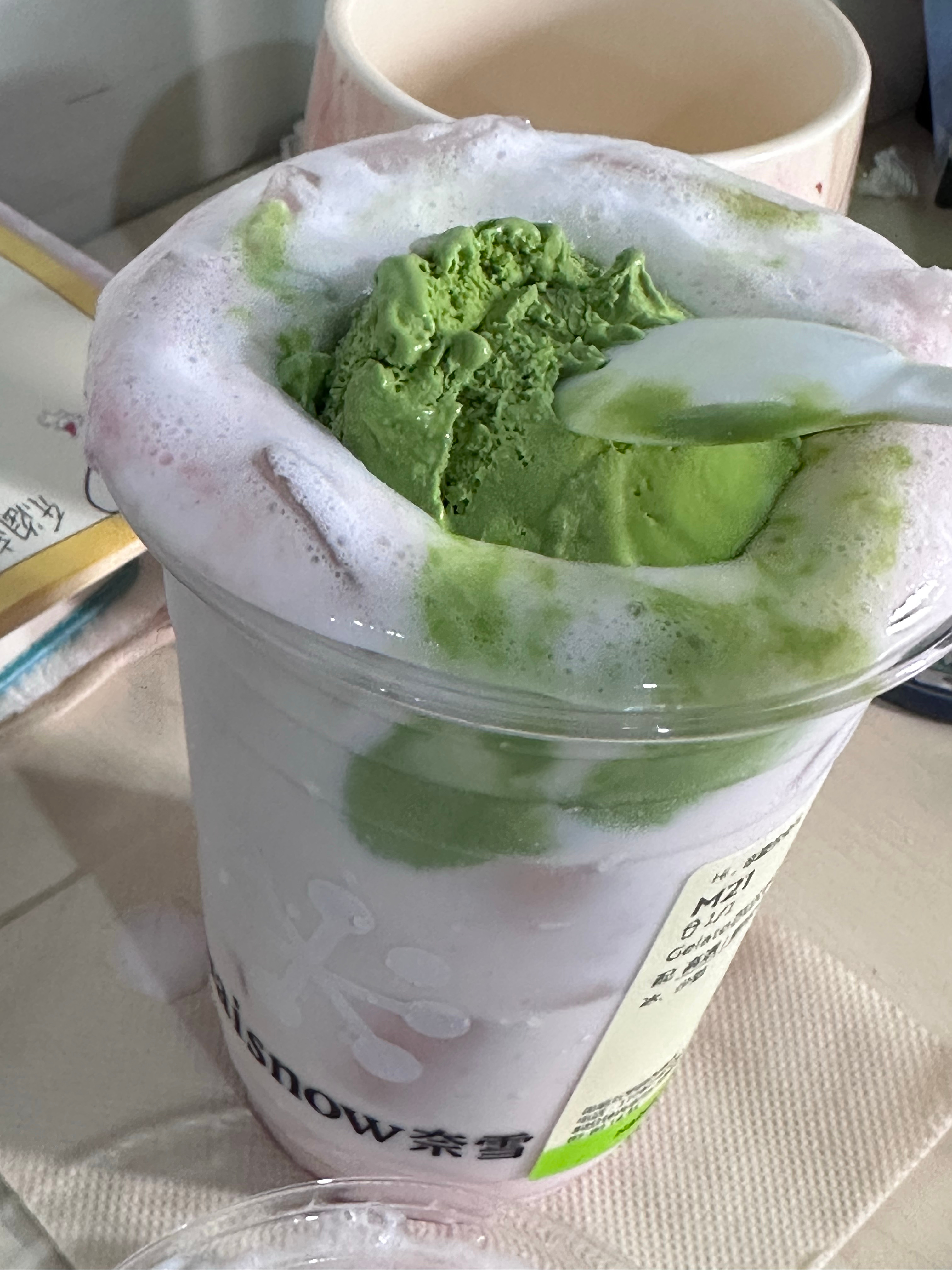 奈雪的茶卖家秀🆚买家秀