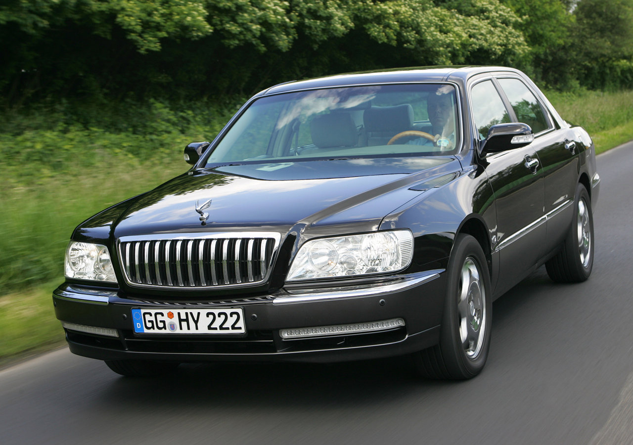 现代雅科仕   1999 Hyundai Equus，初代雅科仕，海外出口命名C