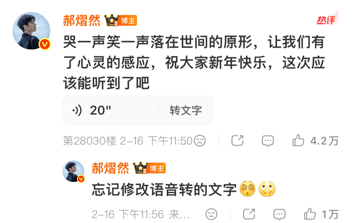 妈咪不止在评论区唱了人间共鸣，拍的照片也是李健老师在春晚唱人间共鸣时的画面啊 ​