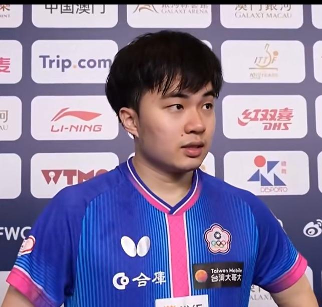 林昀儒世排第七，张本智和世排第四。
这次澳门单打世界杯1/4决赛林昀儒4：1张本