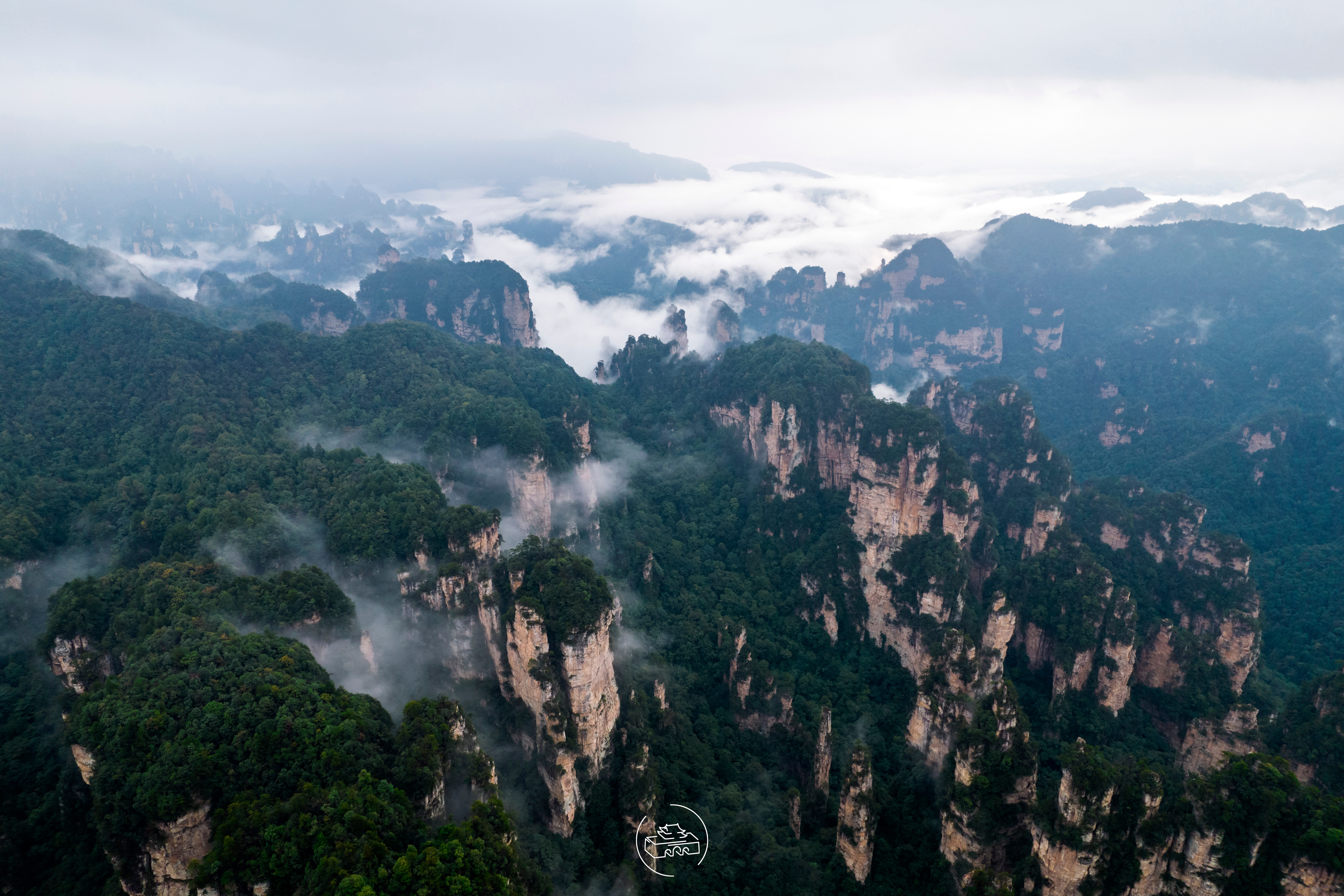 张家界 武陵源袁家界 