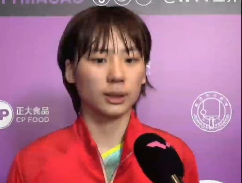 陈熠：赛前准备比较充分，比赛中执行也比较到位