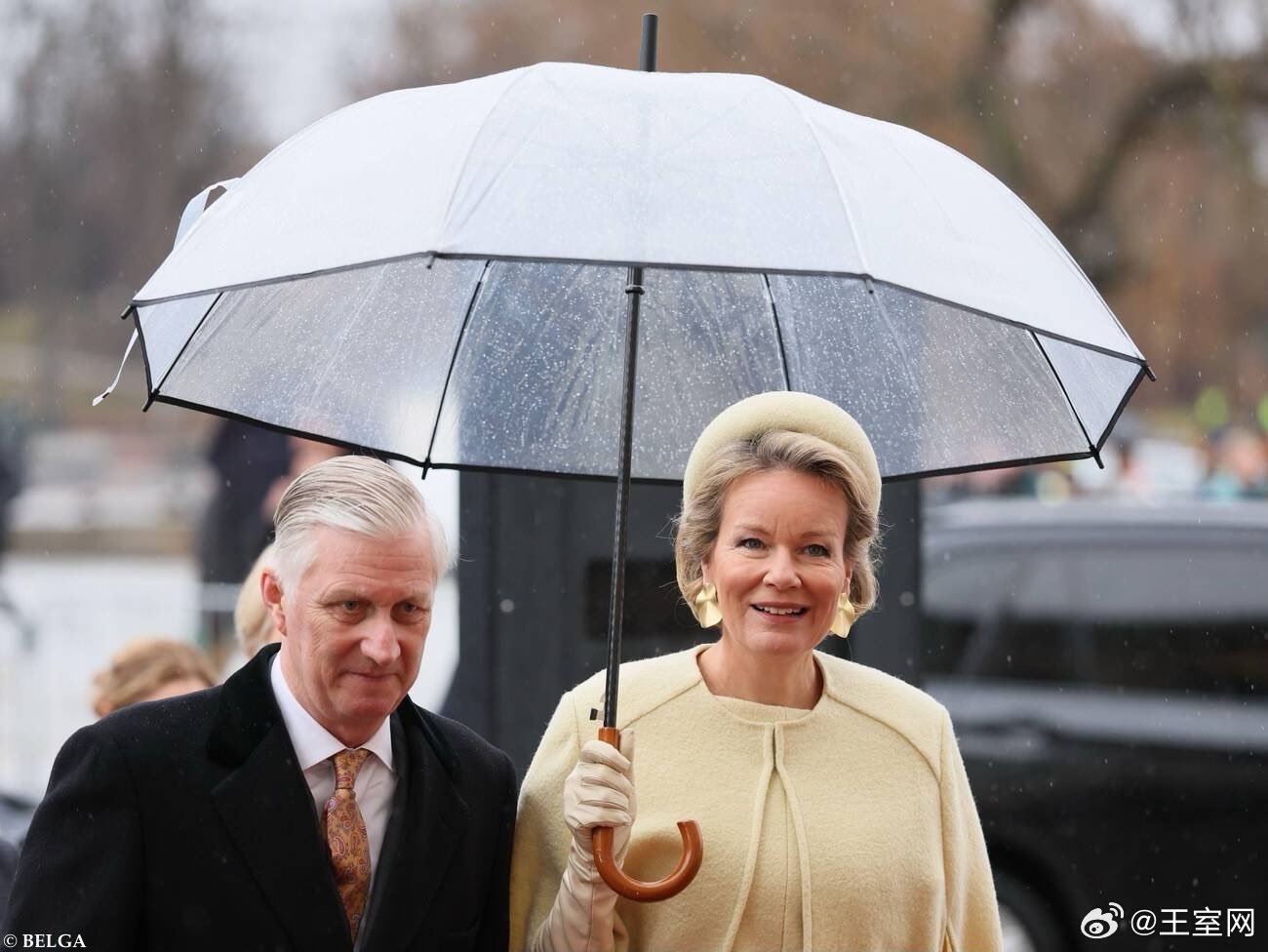 挪威王室比利时王室 🇳🇴🇧🇪3月25日，菲利普国王和玛蒂尔德王后在二代表