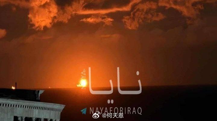 快讯：伊朗导弹精准击中了位于阿什杜德的以色列海军舰艇。海外新鲜事伊朗现场直击何天