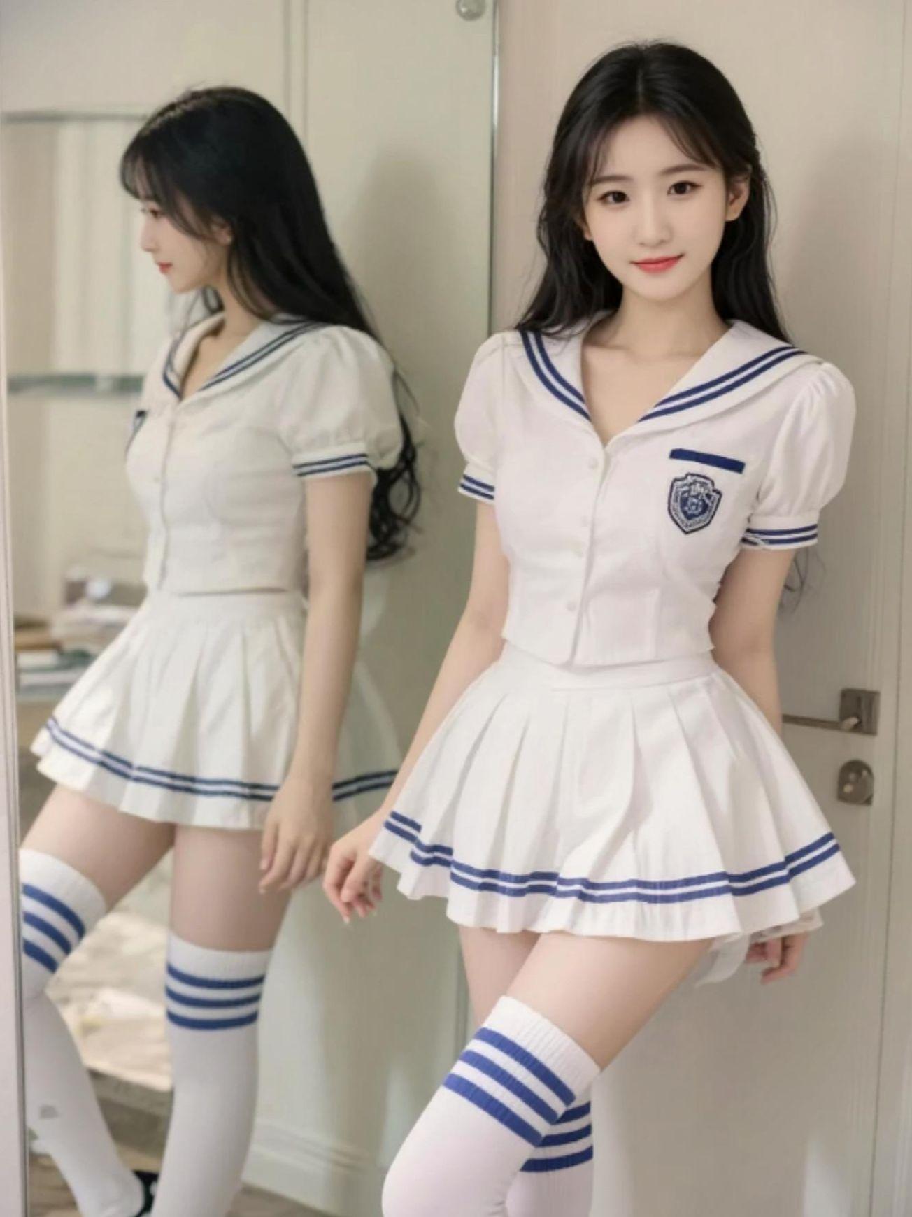 AI日系水手写真 随变ai随便玩