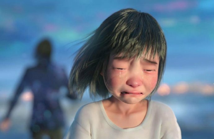 “你呢，不用那么过分懂事，不想笑你就别笑，想哭你就大声哭出来。”—— 电影《深海