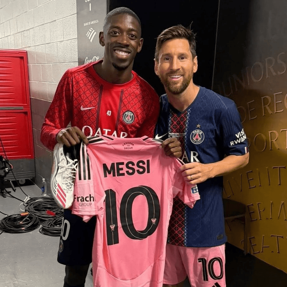 梅西FIFA最佳投票：登贝莱第一、姆巴佩第二、亚马尔第三