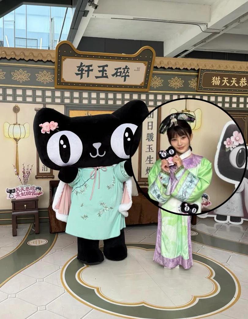 来到安陵容打工现场，求50❤️甄嬛传 甄嬛传十级观众 积攒 天天恭迎熹妃回宫 @