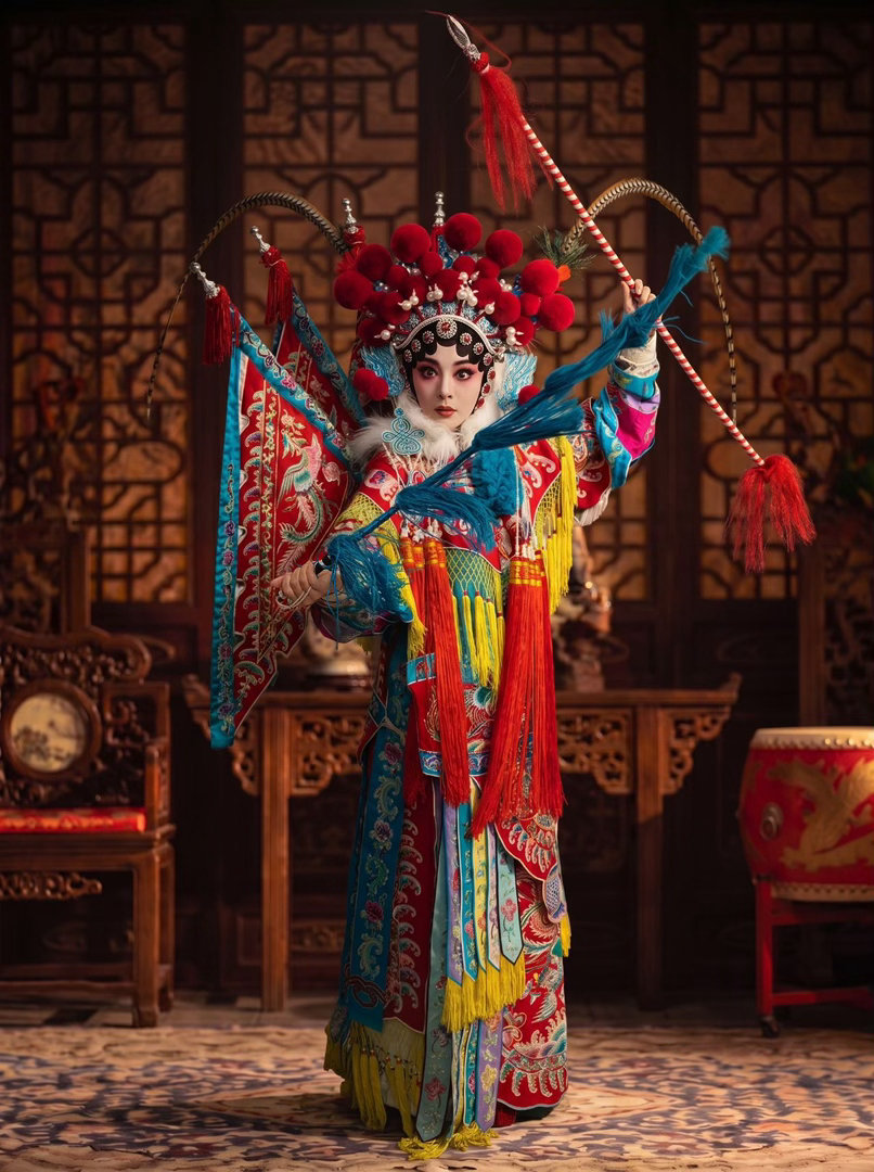 王晓晨替米兰扮上了穆桂英 从《杨门女将》到穆桂英，王晓晨的刀马旦魂从未熄灭这英气