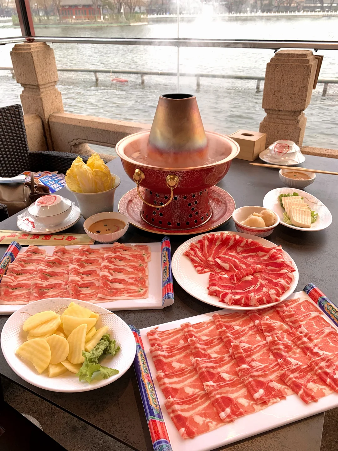 南门涮肉（后海观景店）｜坐享河景 太惬意啦