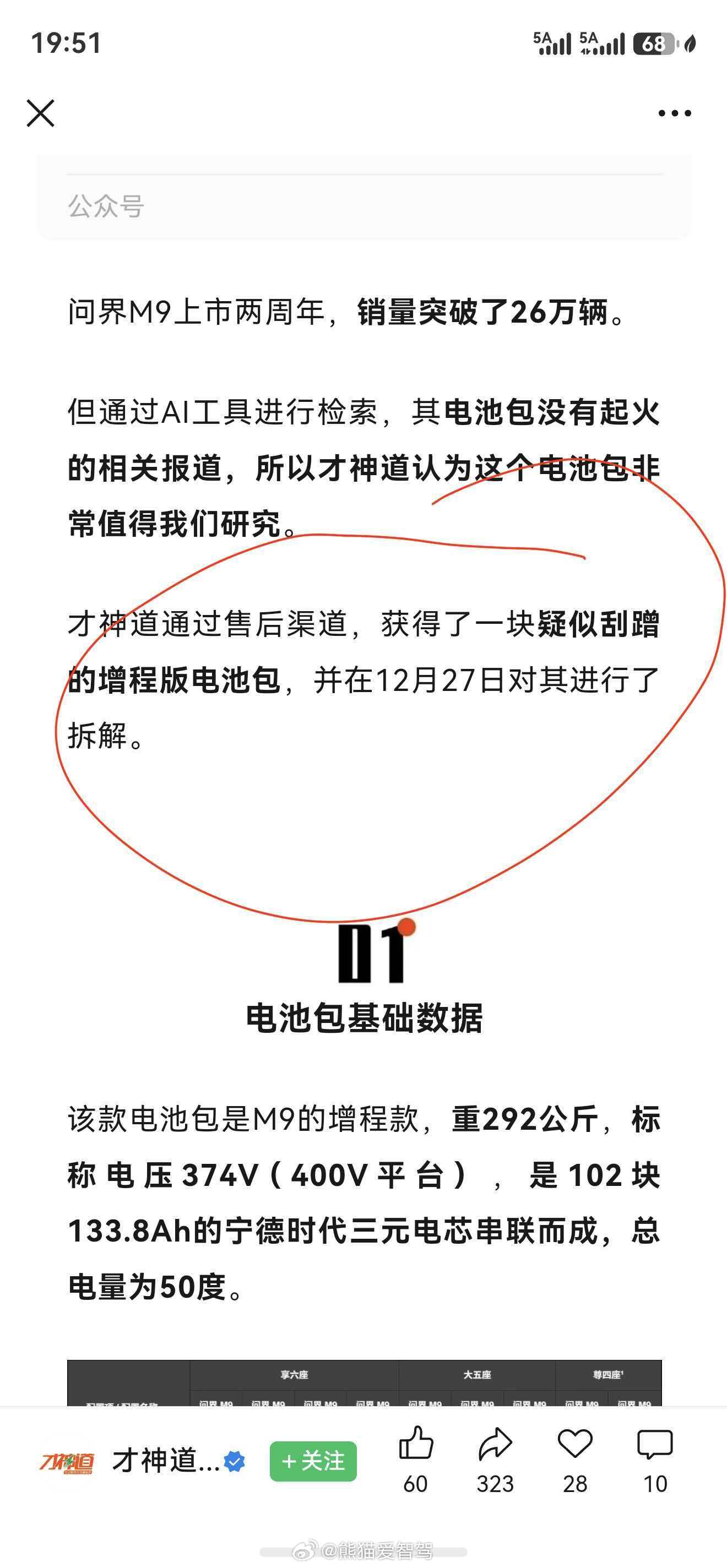 这次又拿问界m9 电池包来造谣，等着被起诉吧，以为删帖就有用的那些人智慧出行体验