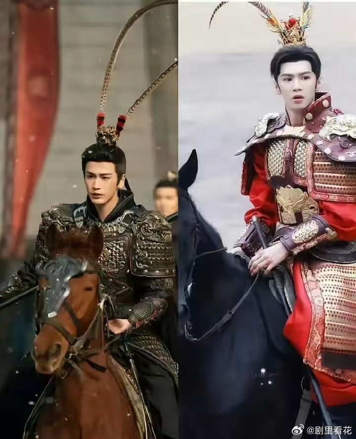 我寻思这两个造型不是一样的吗为啥挨骂的只有逐玉？非任何人的粉丝啊 先叠个甲 只是