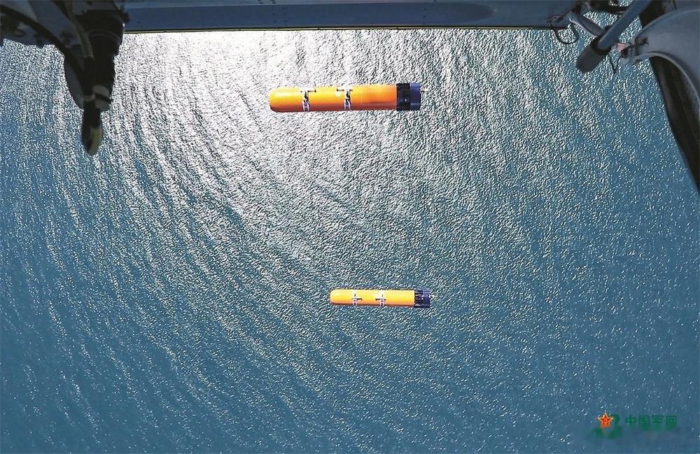 首见空投反潜弹高清图九天无人机真的非常适合取代KQ200反潜机！中国海军力量烽火