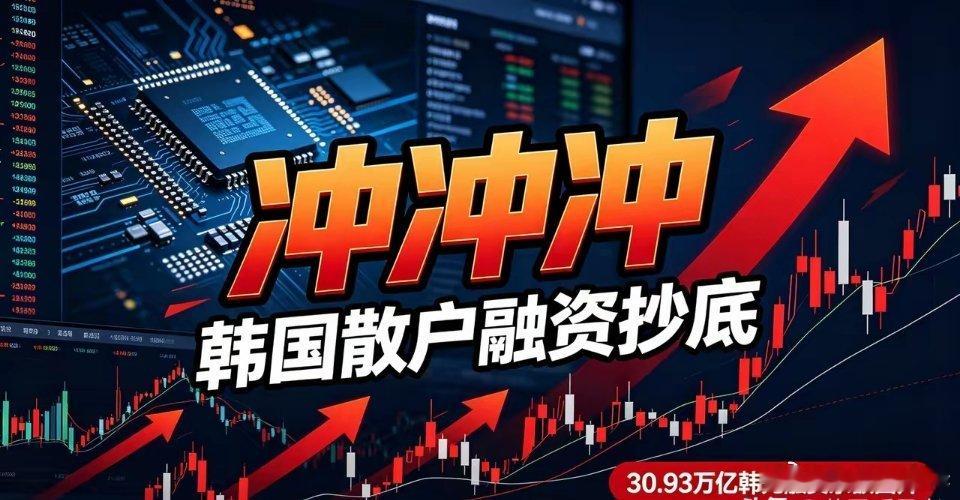 跌完又借钱冲！韩国散户再度大举融资抄底，杠杆风险卷土重来韩国股市经历一轮剧烈震荡