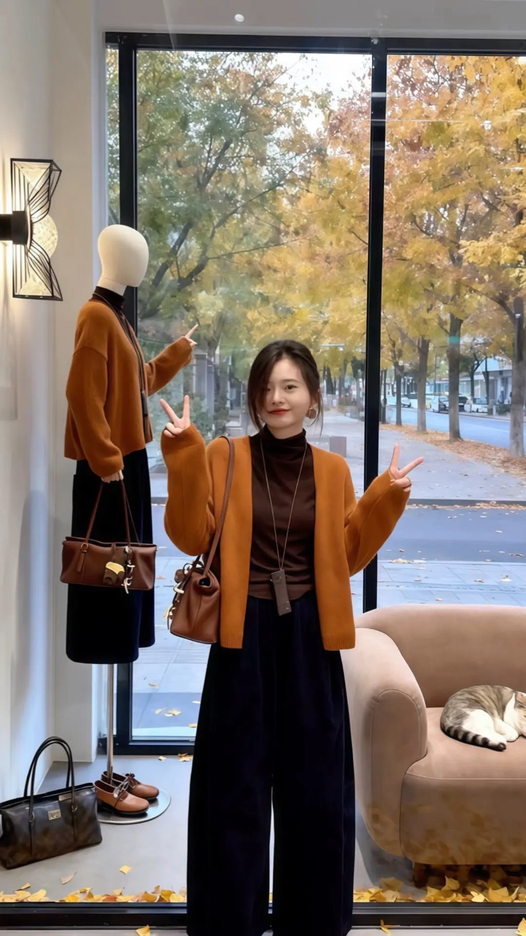 高级感穿搭 韩系穿搭小个子秋冬穿搭通勤搭配 秋冬穿搭新鲜感在线
