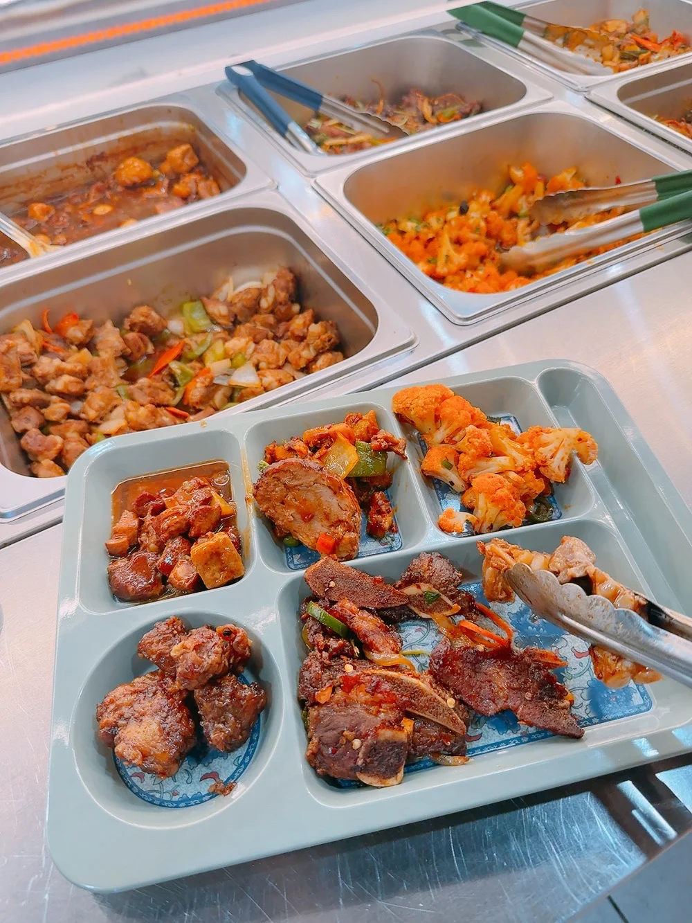 湾区10🔪凉菜自助➕东北盒饭，这性价绝了