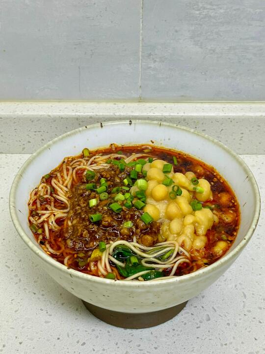 黏糊糊的豌杂面，附详细做法～