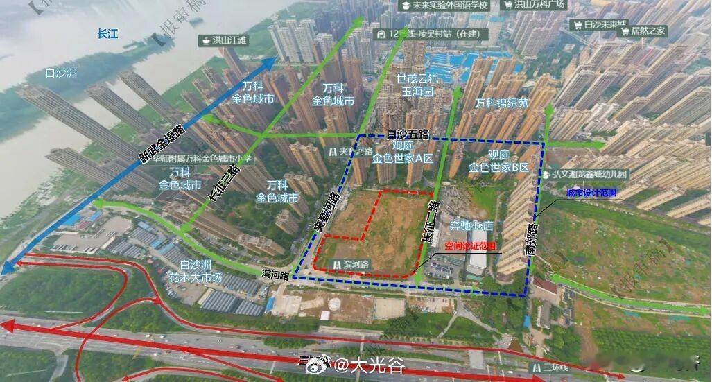 P（2026）016号地块挂牌，白沙洲再添优质居住供给！

近日，武汉市土地市场