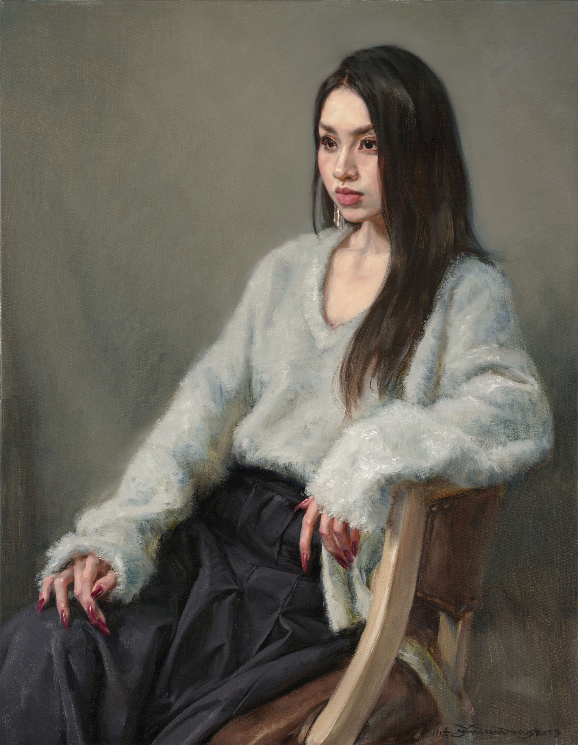 艺术家于小冬的油画作品艺术达人夏日企画