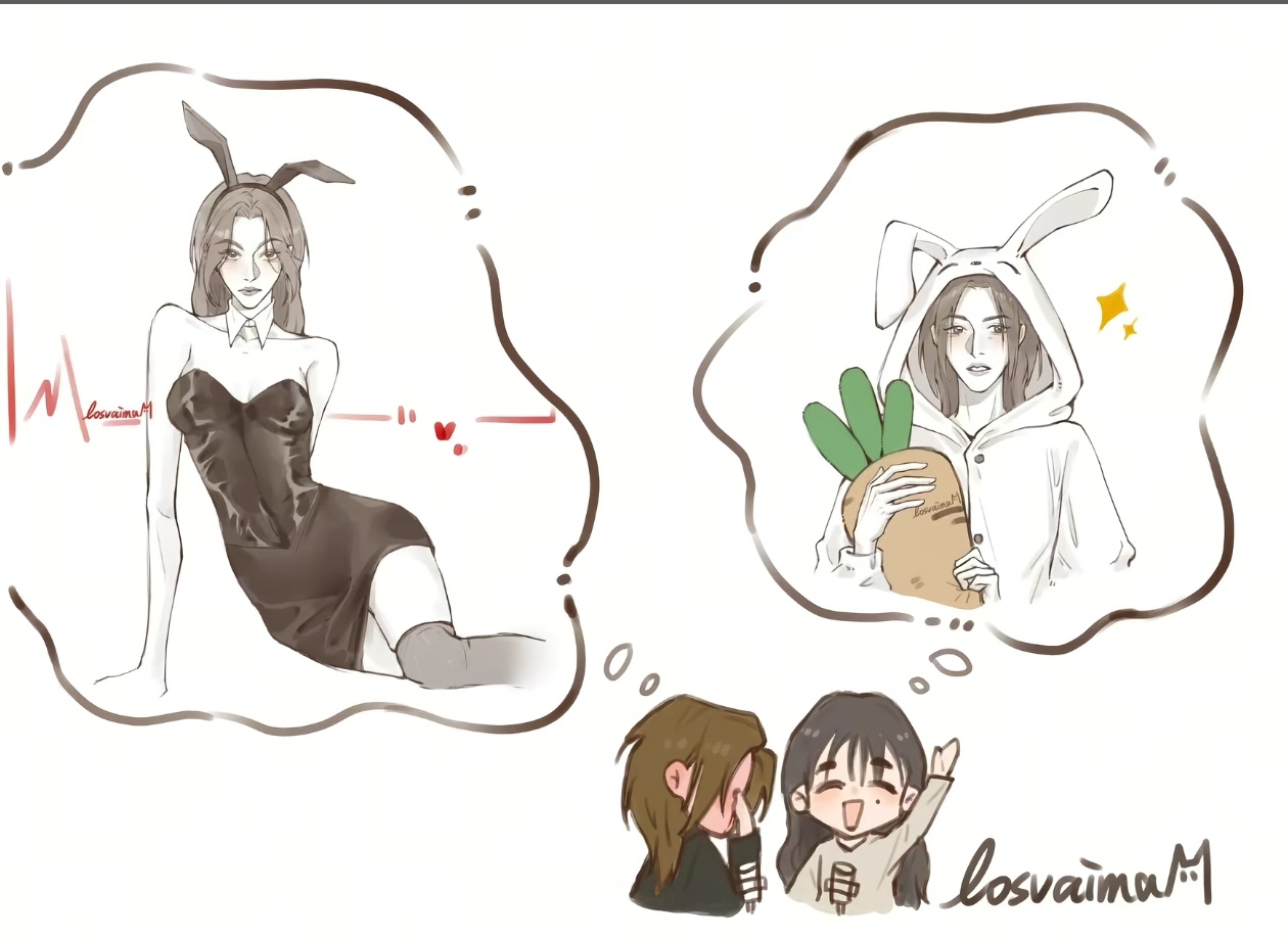 奥奥啊你姐姐说的是右边那种🐰 你害羞什么😗 ​​​