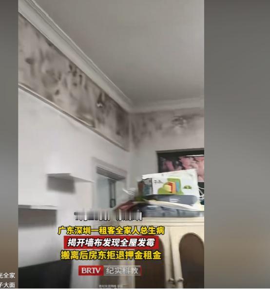 “头皮发麻！”7月28日报道，广东深圳，一女子全家自从搬进出租屋后，就老是生病，