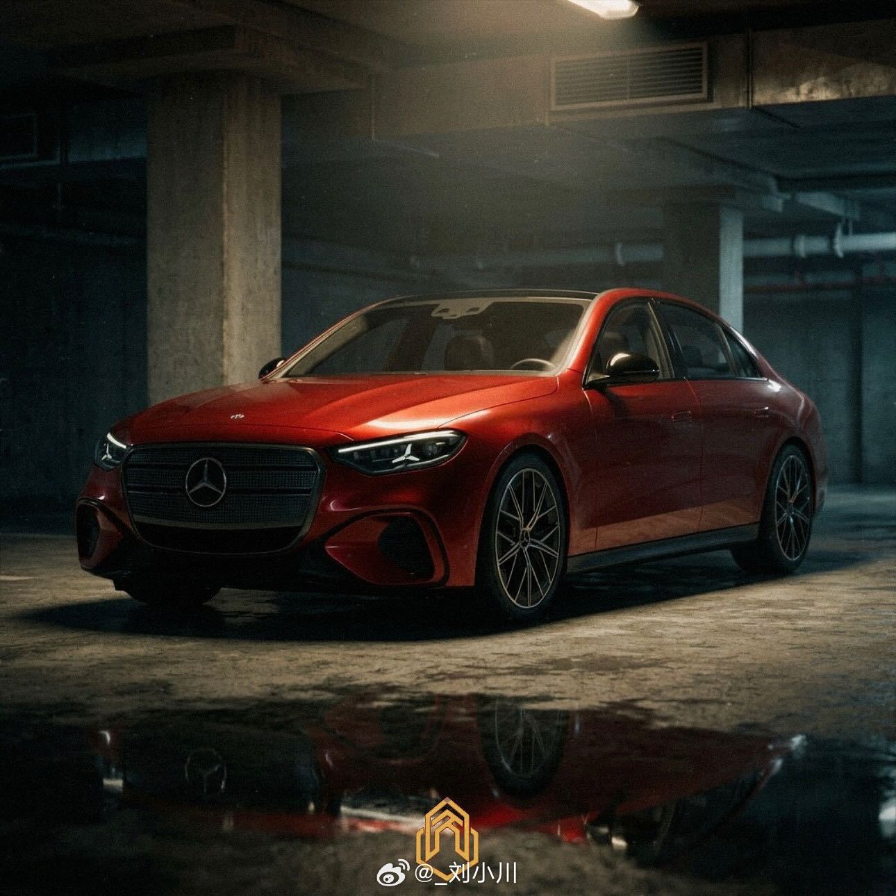 全新纯电奔驰E级渲染图 全新纯电奔驰E级渲染图，大家觉得怎么样
